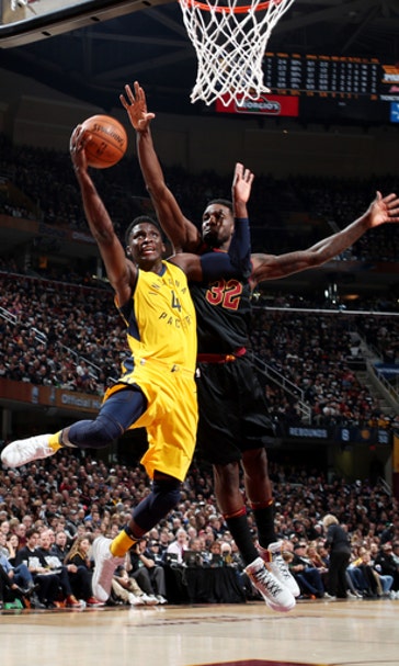 Victor-y: Oladipo scores 32 as Pacers stun LeBron, Cavs